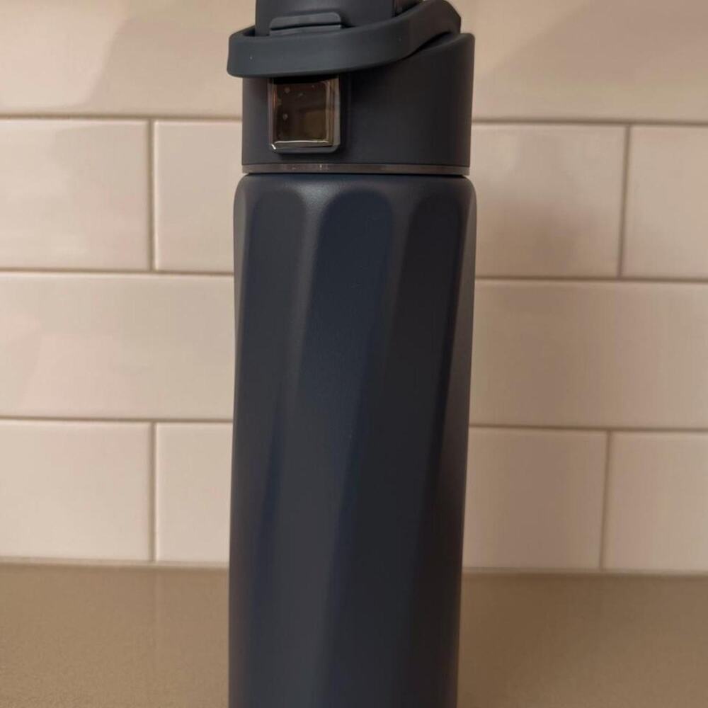 Waterh 20oz navy water bottle